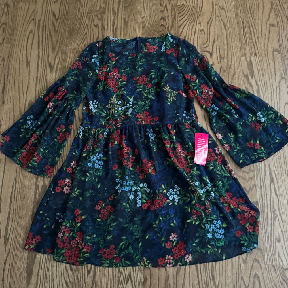 NWT Lauren Ralph Lauren Floral Dress 12